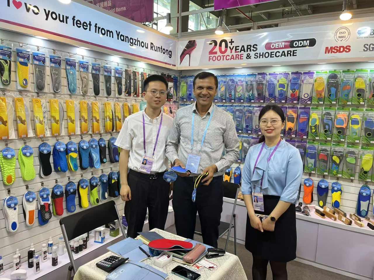 Canton Fair shoe insole supplier (2)