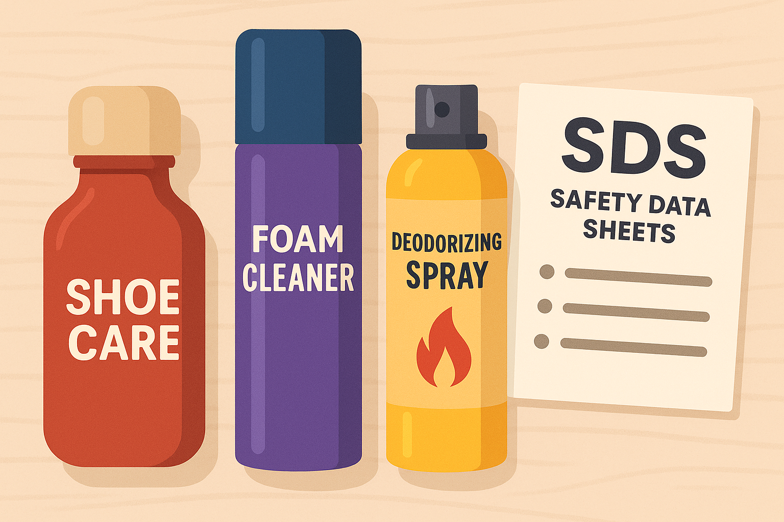 shoe polish SDS