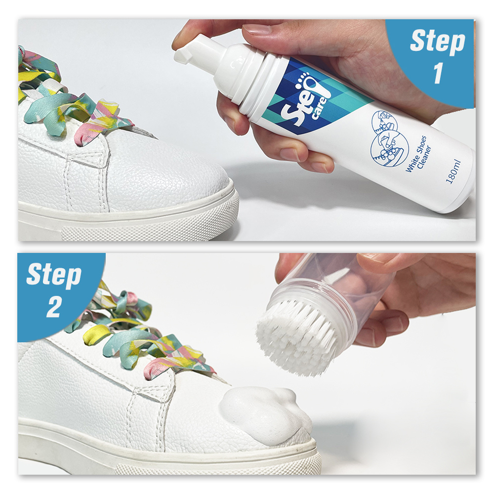 Shoe Cleaning Products - 3 Easy Steps to Clean White Shoes